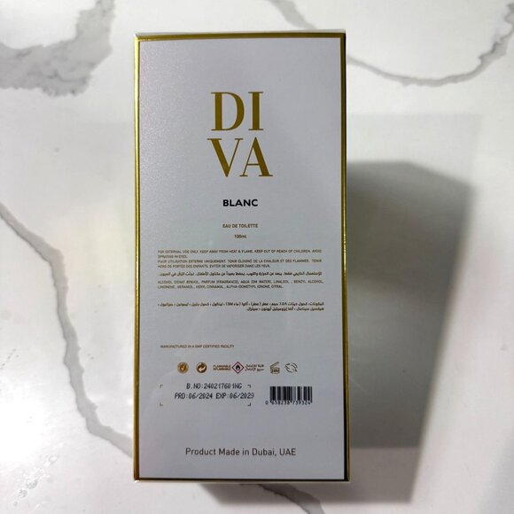 Diva Blanc by Swiss Collection EDT Women 100ml 3.38oz Inspired by Good Girl - Picture 5 of 6